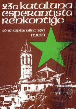 23a Kataluna Esperanto-Renkontiĝo en Moià (1981)
